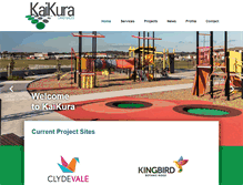 Tablet Screenshot of kaikura.com.au